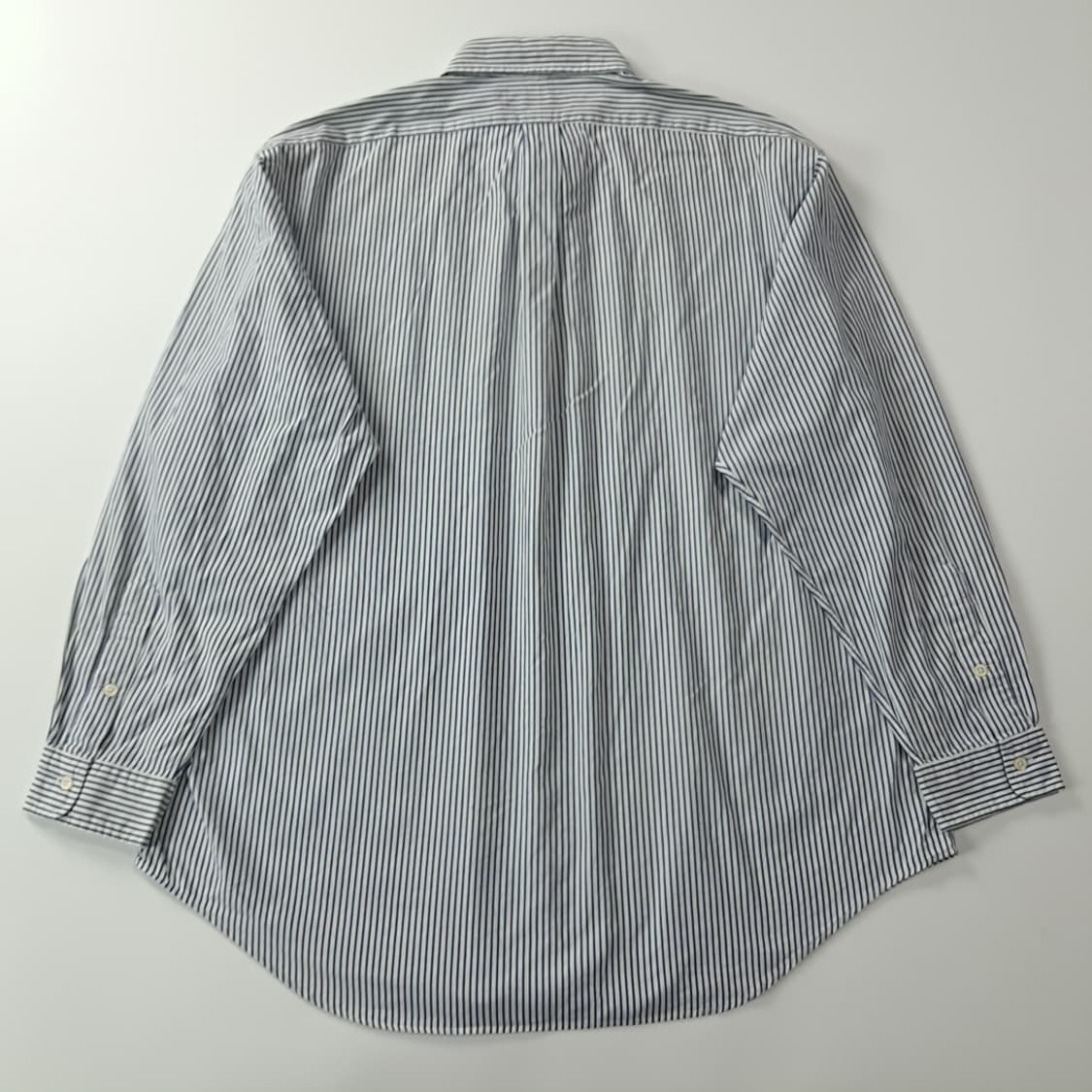 CK324 XL 폴로 90s 워시드네이비 스트라이프 셔츠 남방 상품이미지6