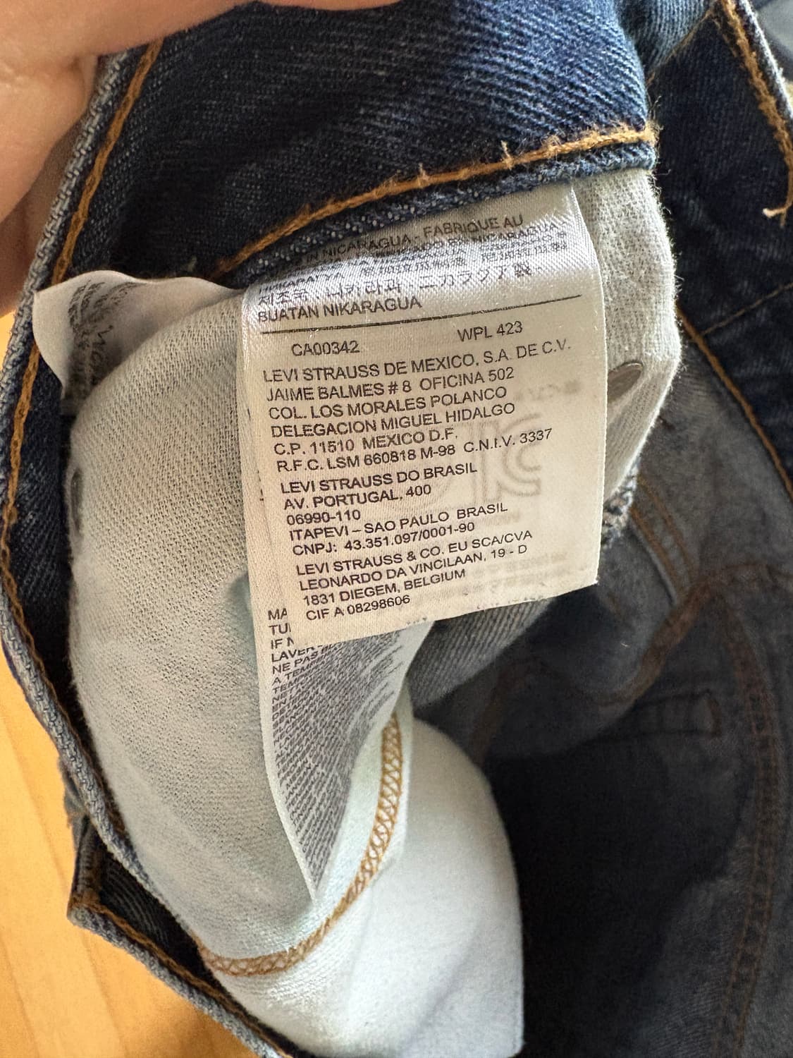 리바이스 517 부츠컷 실측 31-2정도 상품이미지5