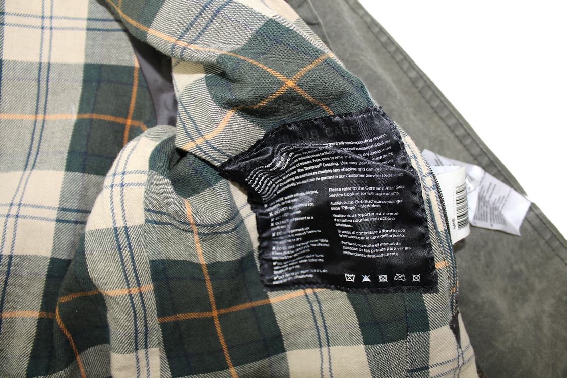 바버 왁시드 필드 자켓 상품이미지9