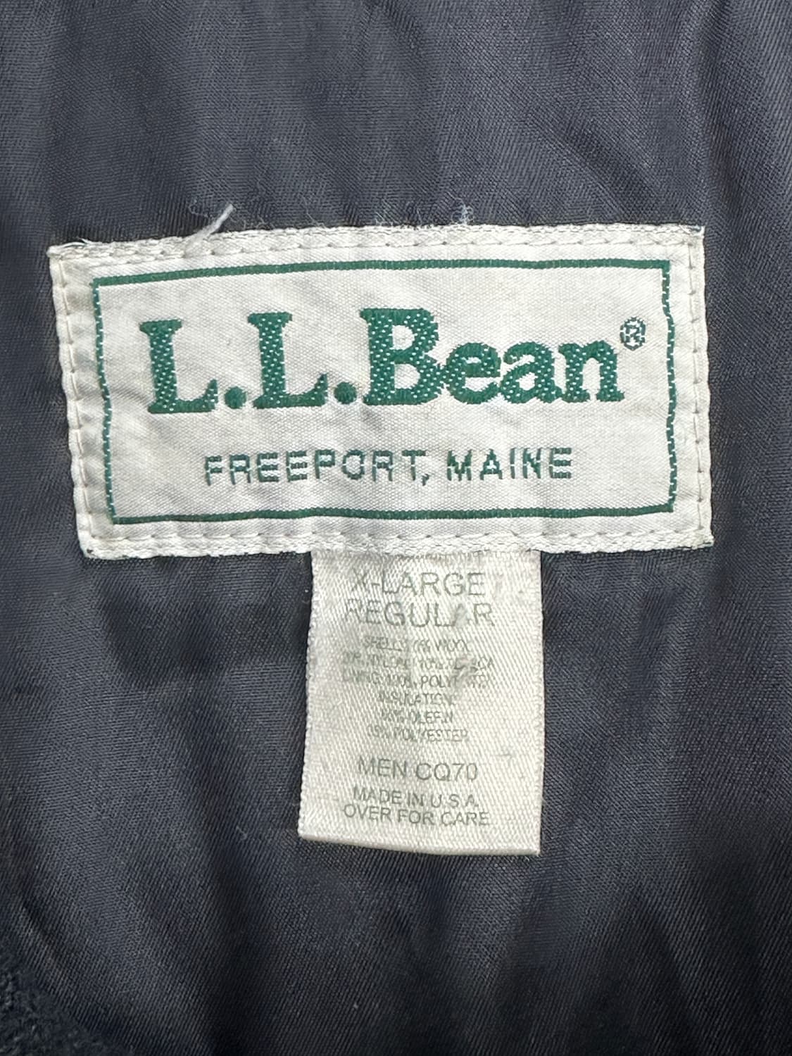 90s L.L.Bean 울 자켓 XL 상품이미지8
