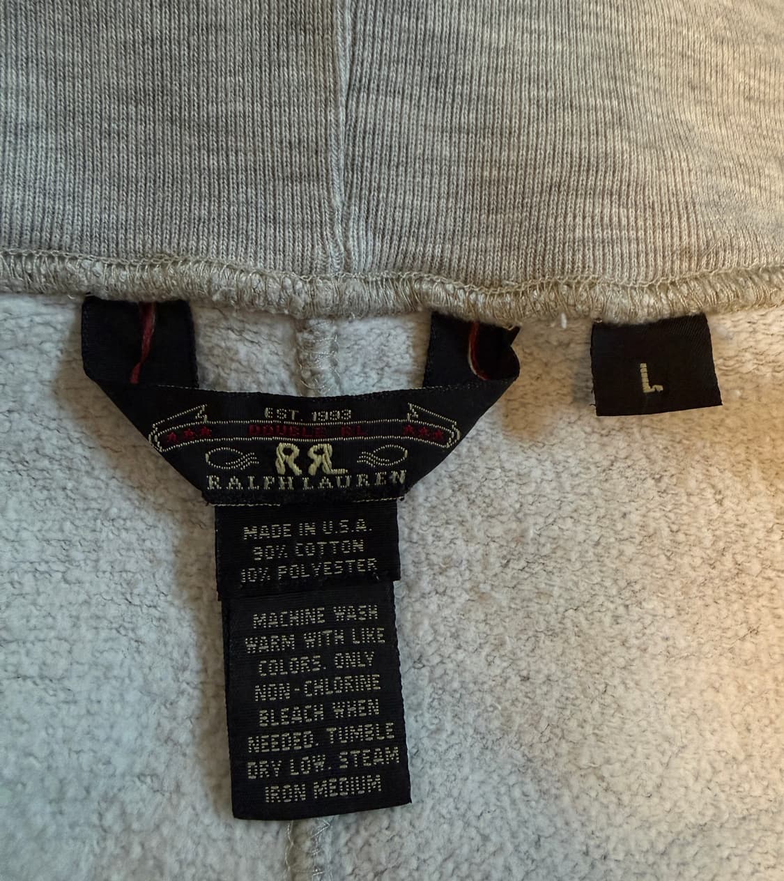 🇺🇸USA RRL 40s US NAVY Sweat pants L 상품이미지7