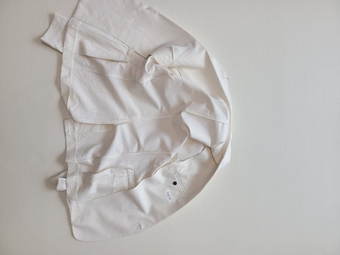 테이트 TATE 남자 원버튼 마혼방 블레이저 100 아이보리 상품이미지9