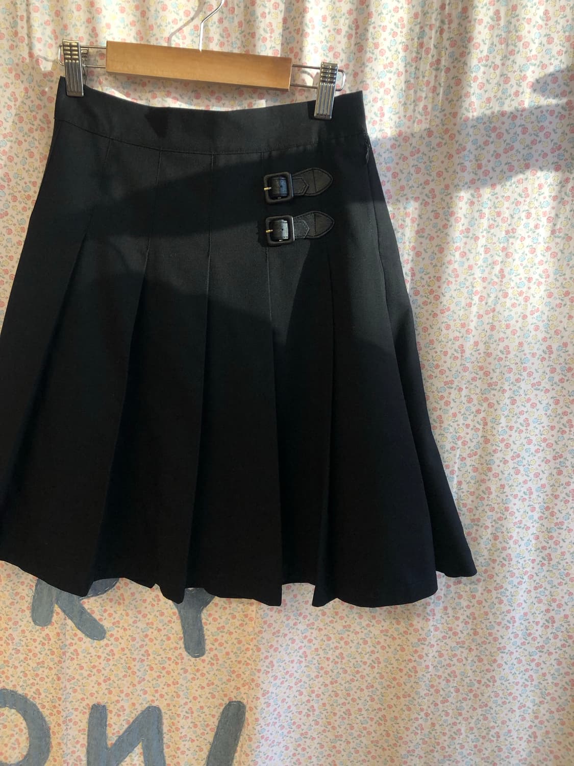 belt pleats skirt 상품이미지3