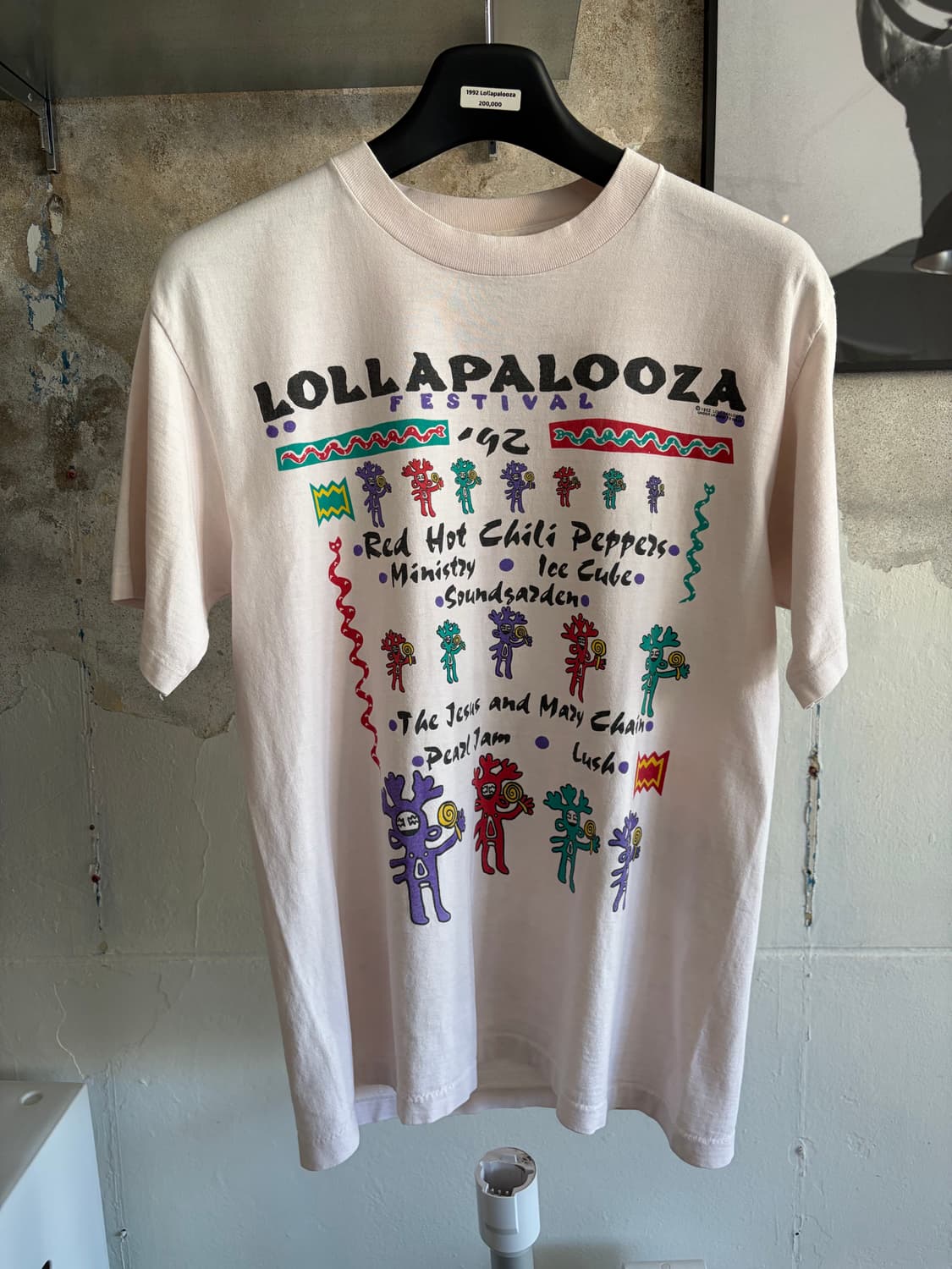 1992 롤라팔루자 티셔츠 상품이미지1