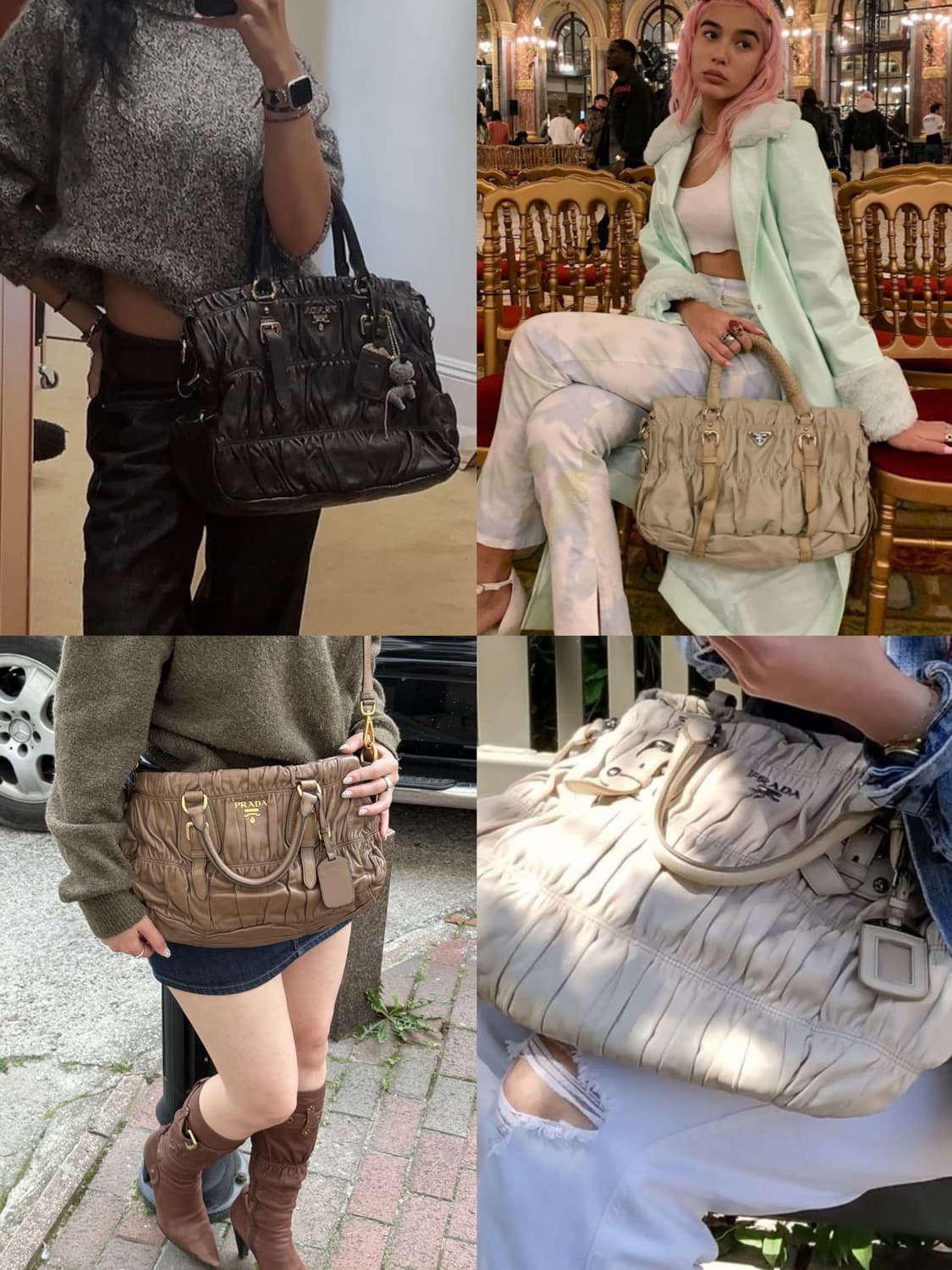 프라다 포미체 나파고프레 토트백 상품이미지2