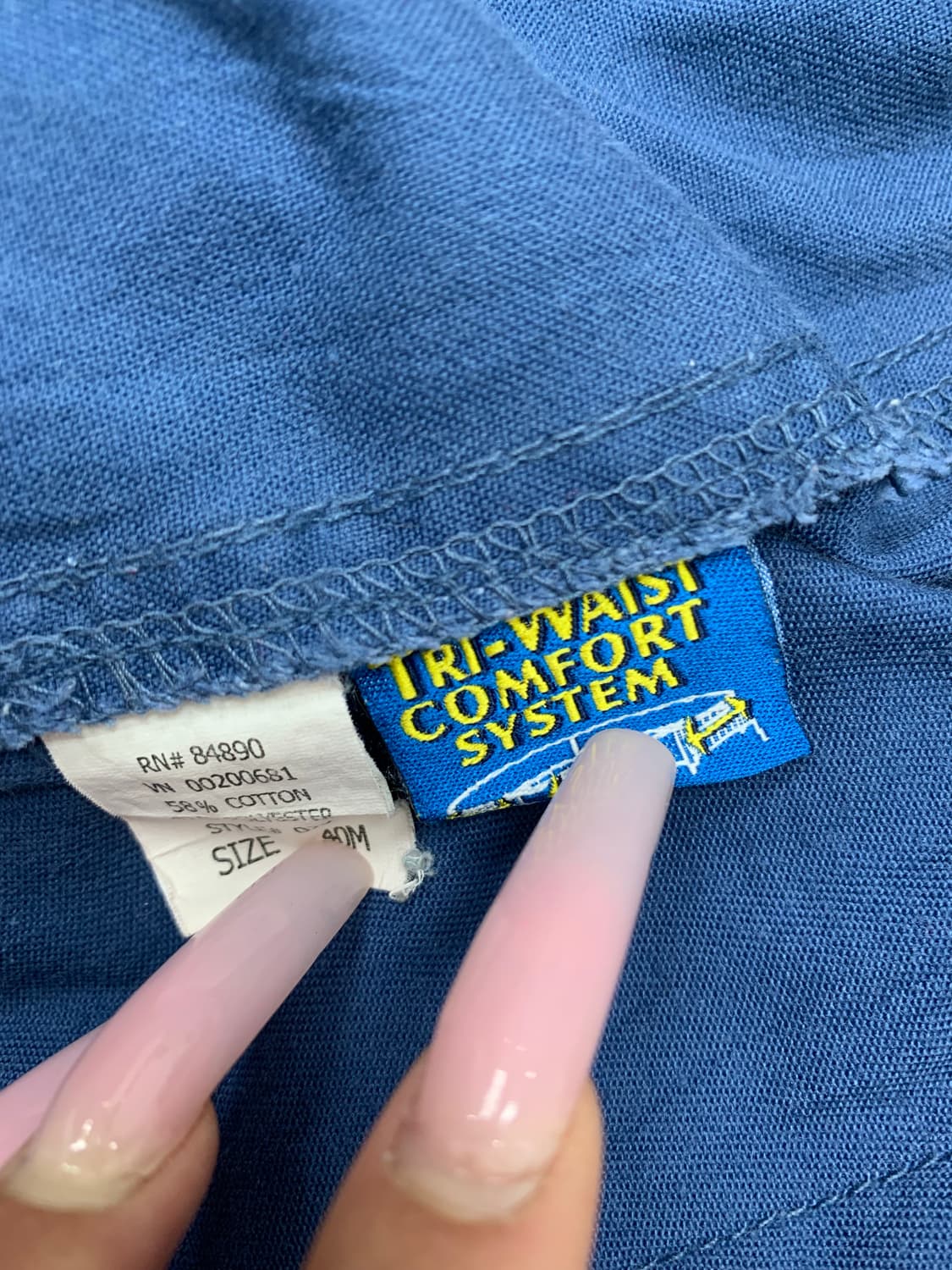 Tri-waist comfort system 블루 카고 팬츠 #605 상품이미지4