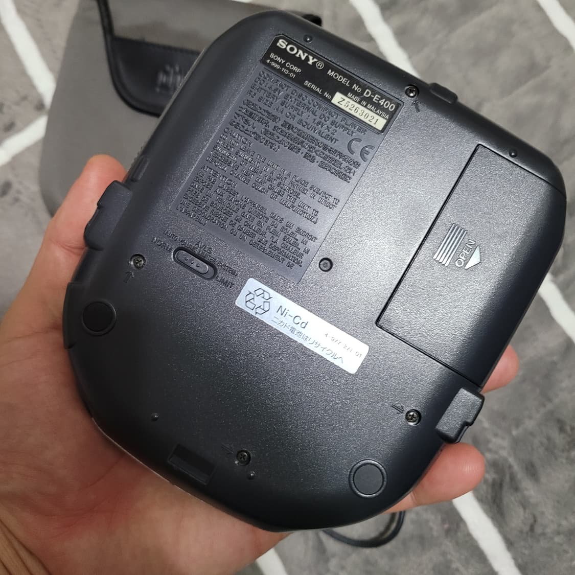 소니 CD 워크맨 D-E400 상품이미지3