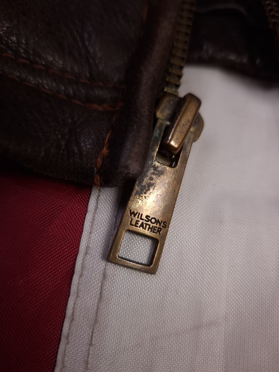 오리지날 윌슨 리얼레더 3M 신슐레이트 자켓 상품이미지4