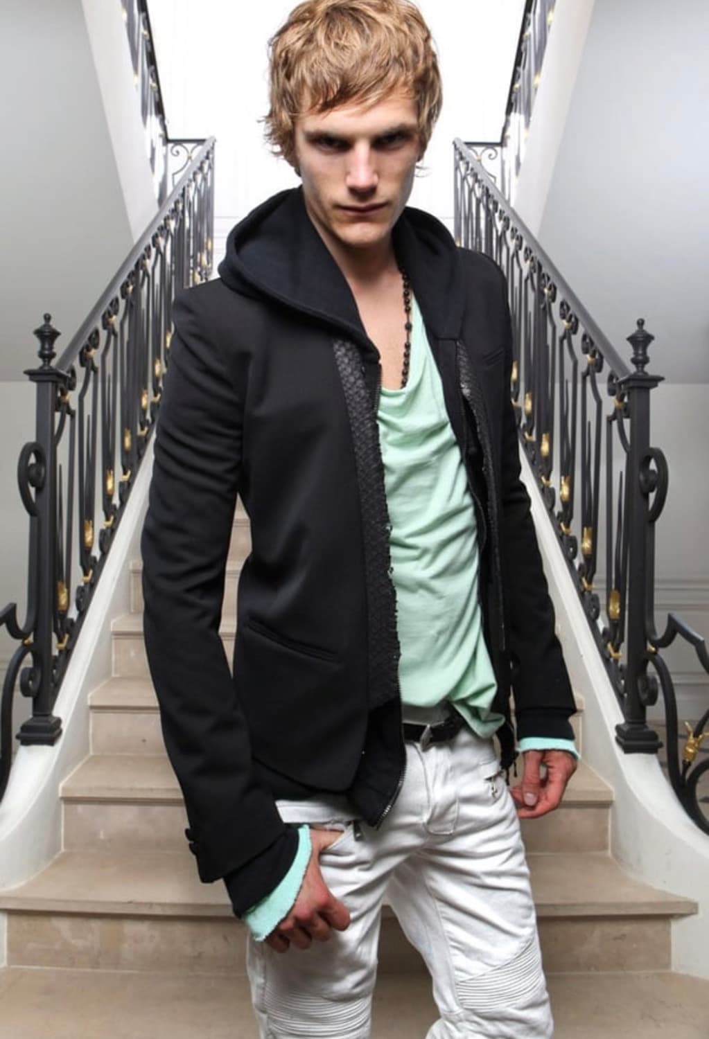 발망 SS12 파이톤 레더 블레이저 자켓 상품이미지5