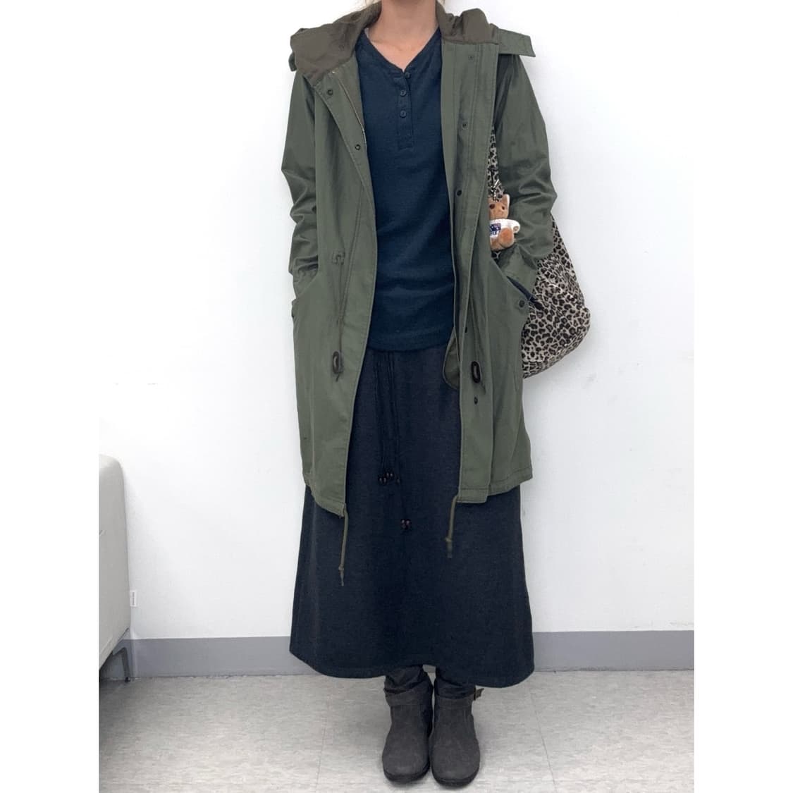 빈티지 네이비 롱슬리브 상품이미지3