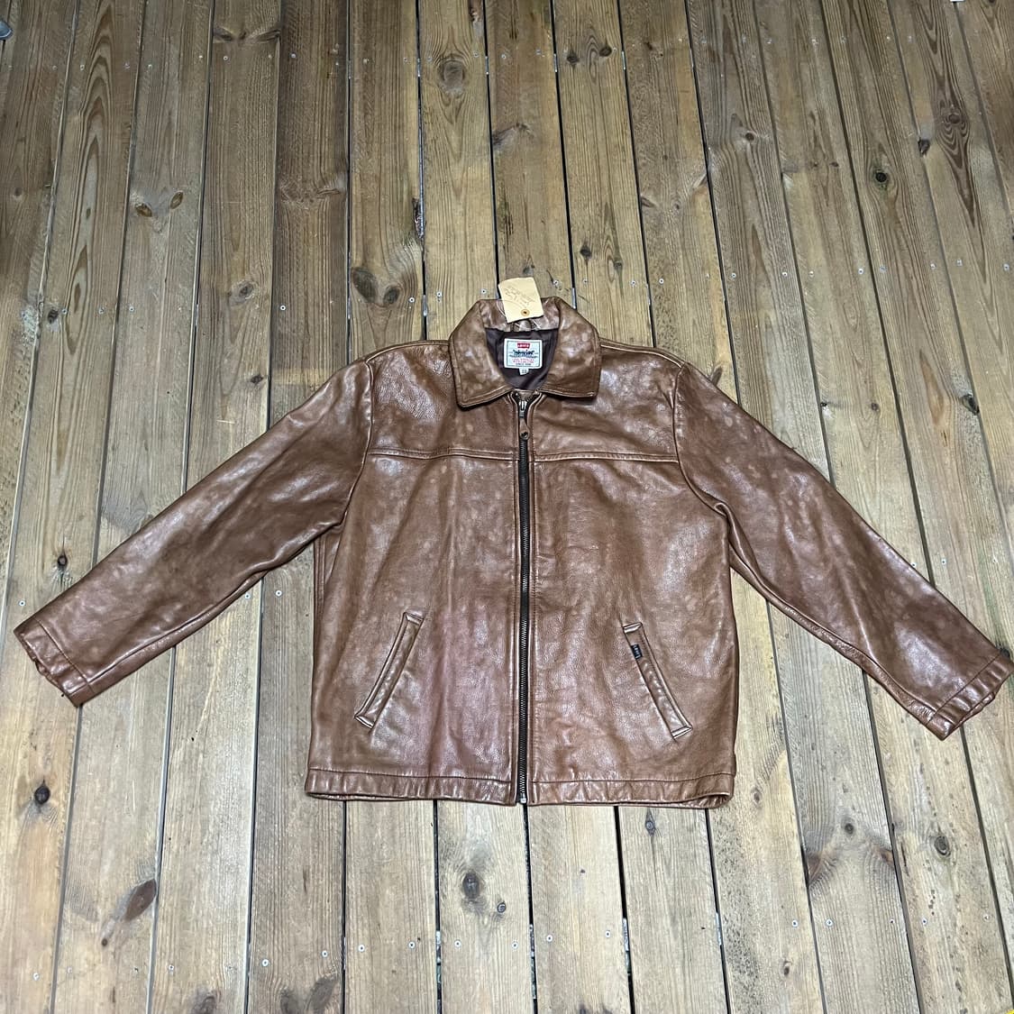 리바이스 소가죽 빈티지 자켓  상품이미지1