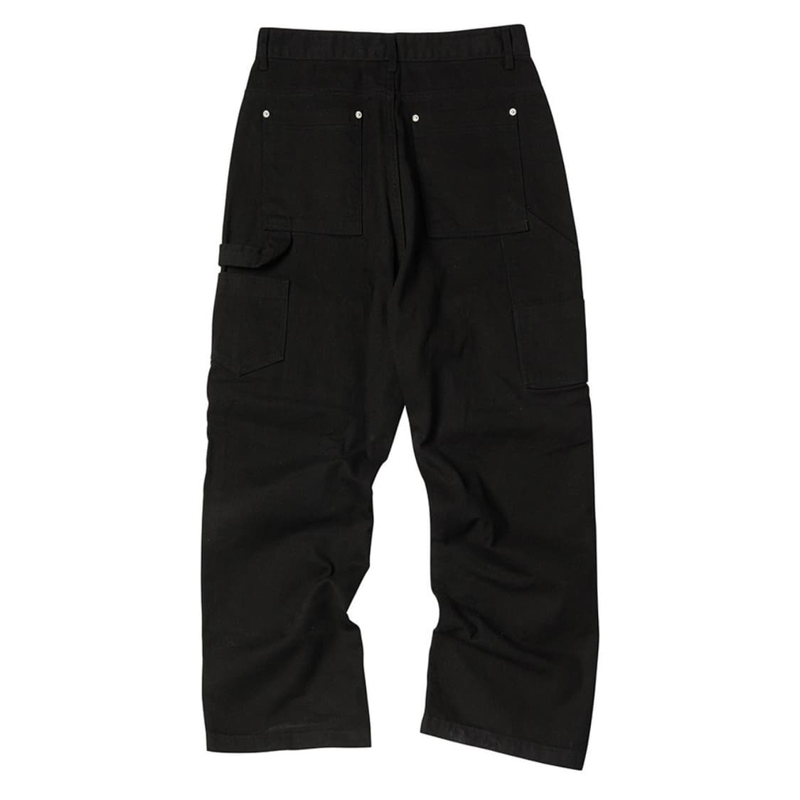 카펜터 데님 팬츠 블랙 상품이미지2