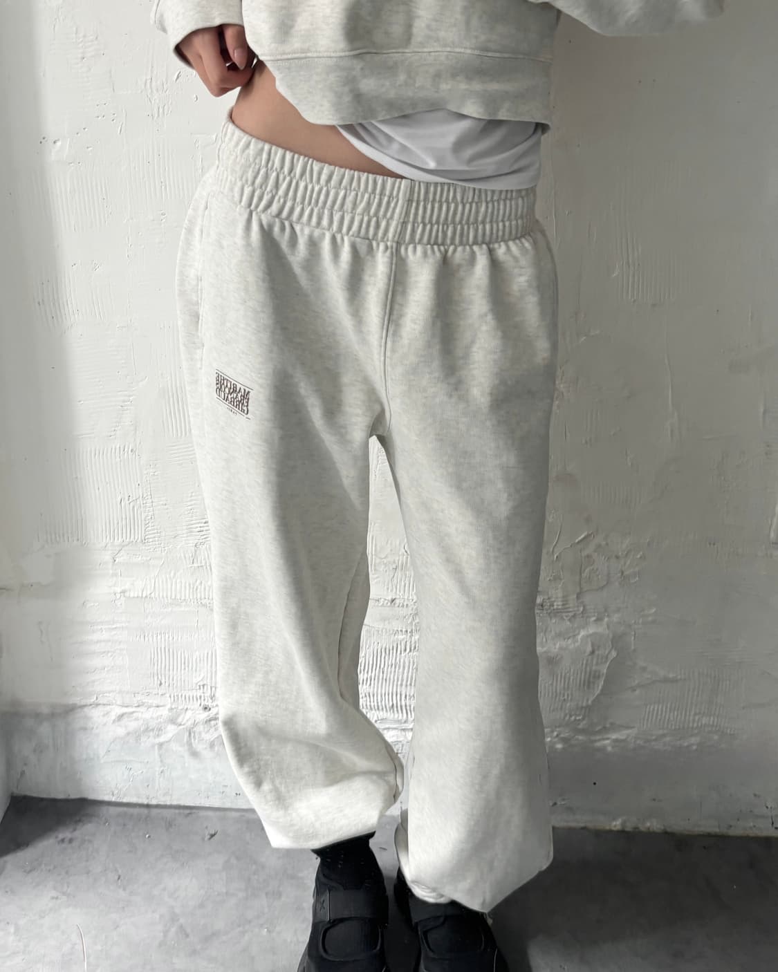 Marithe 마리떼 프랑소와 저버 멜란지그레이 트레이닝 셋업 상품이미지3