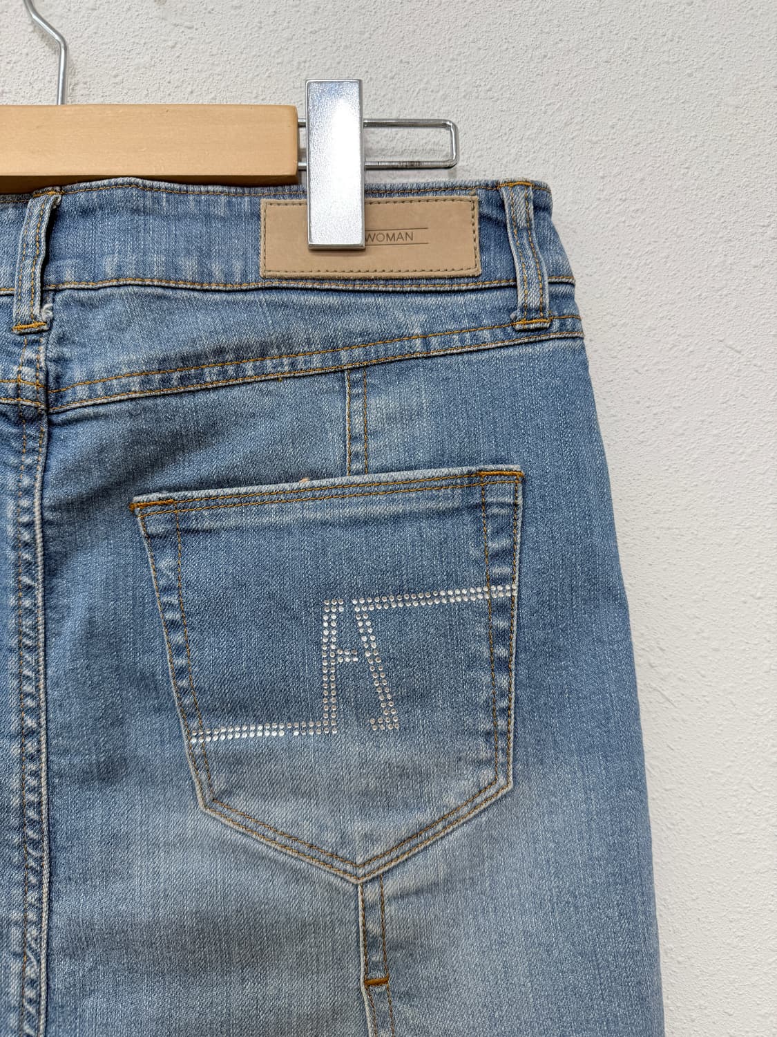 빈티지 ZARA 데님 미니 스커트 상품이미지5
