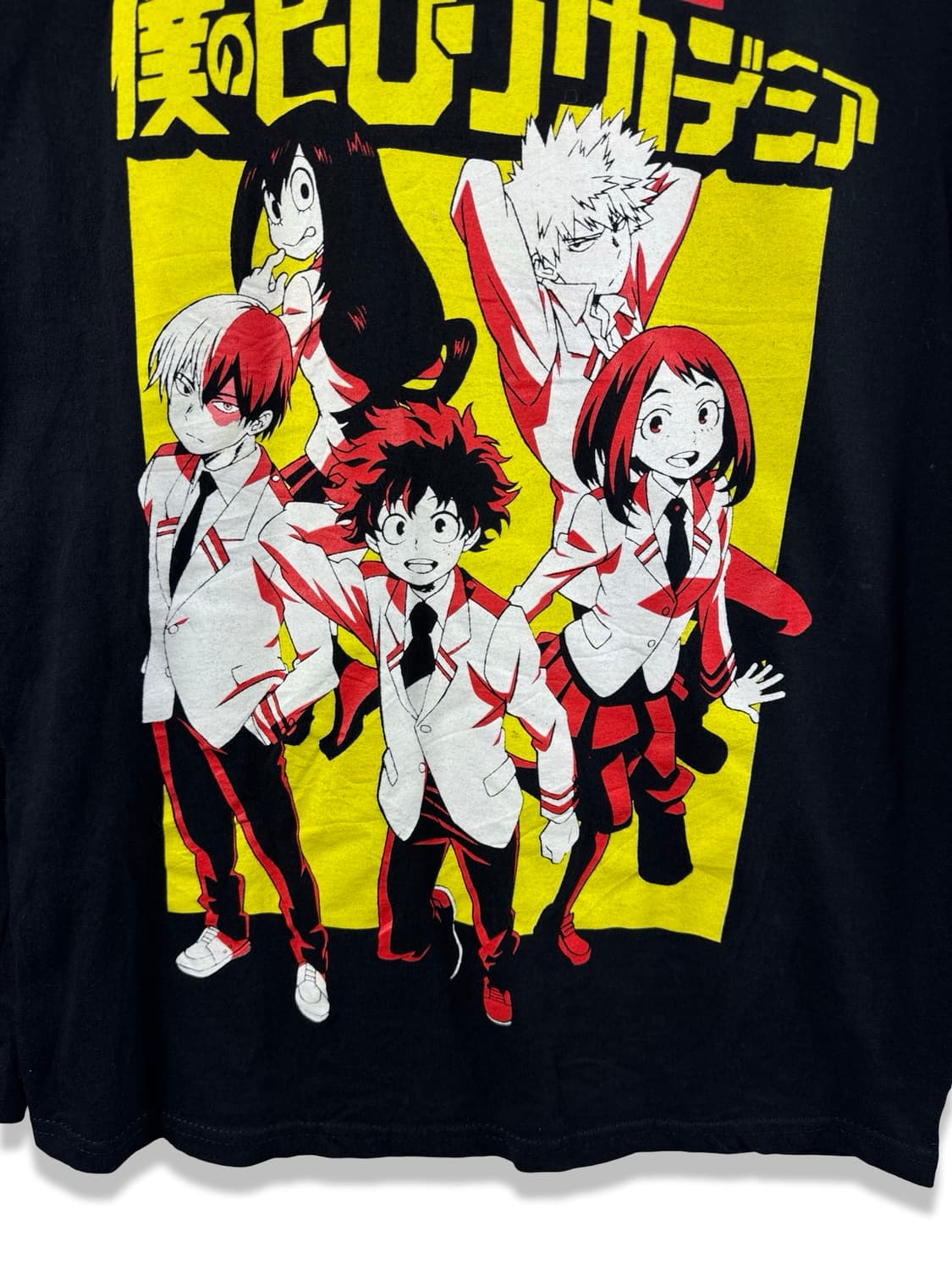 나의히어로 아카데미아 사이드로고 프린팅 롱슬리브2330 상품이미지5