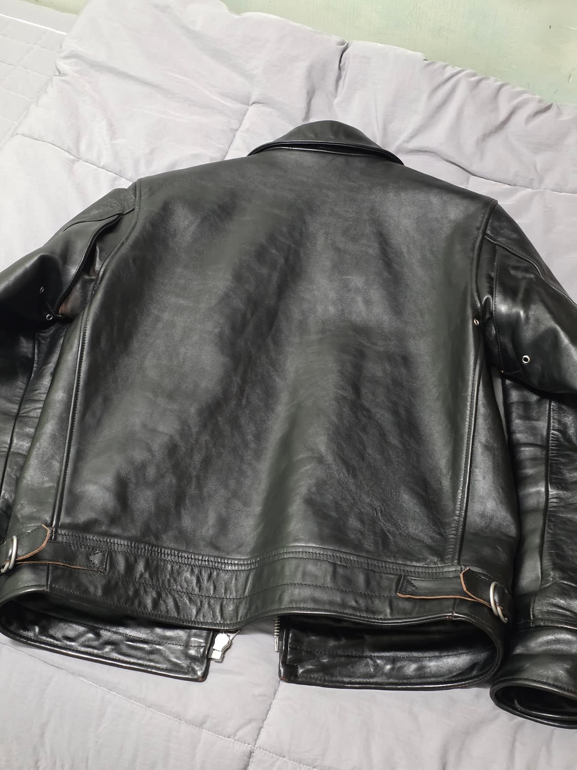 리얼시몬스 중홀랜드 멀홀랜드 말가죽 레더 자켓 상품이미지2