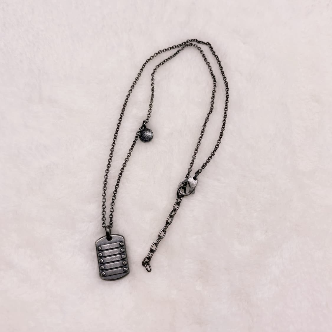 DIESEL 디젤 레이어드 팬던트 2종 미니 팬던트 한정 앤틱 목걸이 상품이미지1