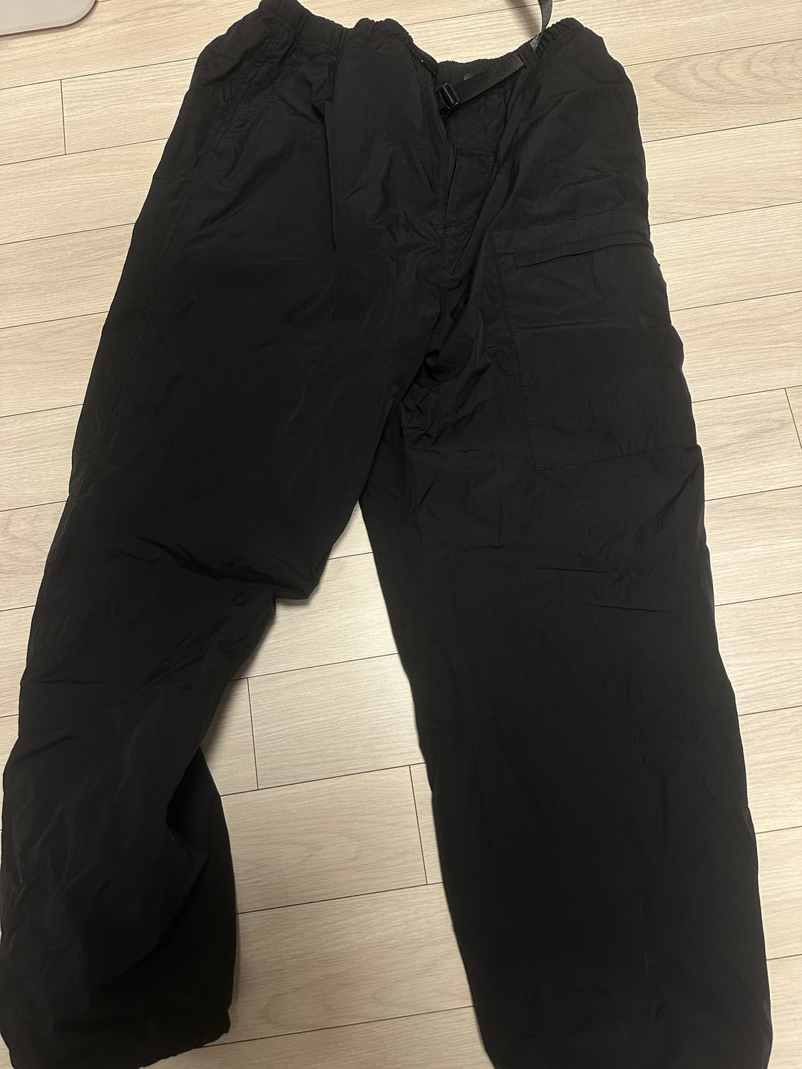 (2) 모이프 유니폼 팬츠 블랙 상품이미지1