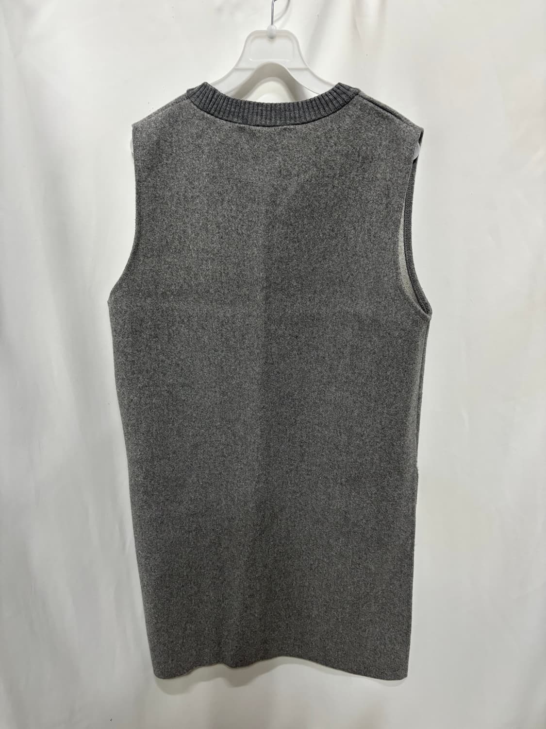 Lob.q울 밀링 언밸런스 포켓 민소매 원피스 상품이미지4