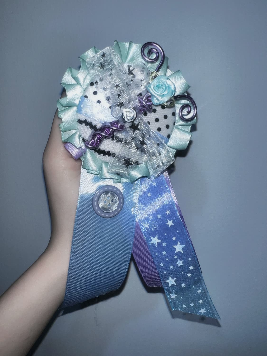 마계 로빈 잠자리 로제트뱃지 상품이미지1