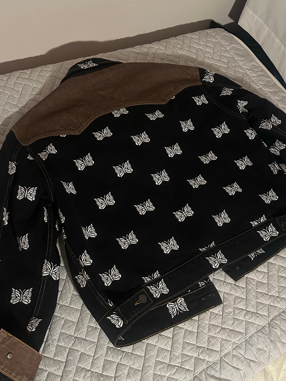 팔라스 x 니들스 웨스턴 데님 자켓 블랙 - 24FW 상품이미지3