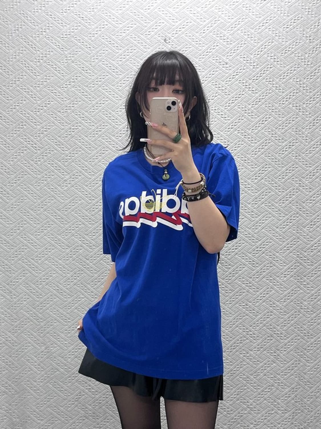 아디다스 레트로 스트릿 키치 트레포일 반팔티 2XL C11427 상품이미지2