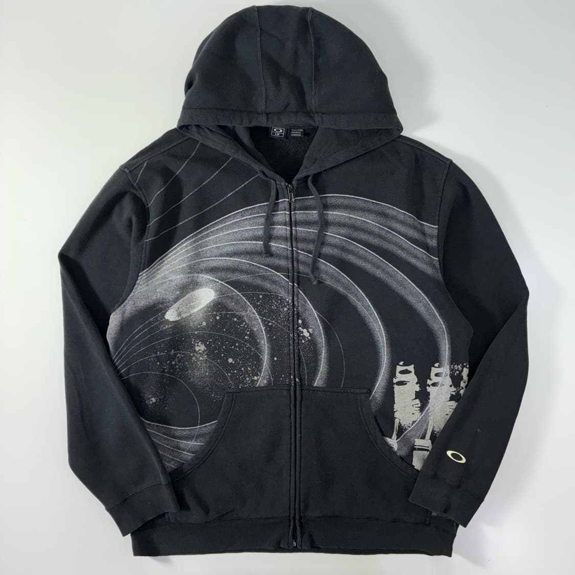Oakley  오클리 90,s 차콜 그래픽 후드집업   상품이미지1