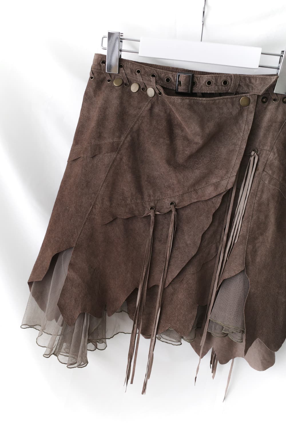 fringe snap wrap skirt 상품이미지3