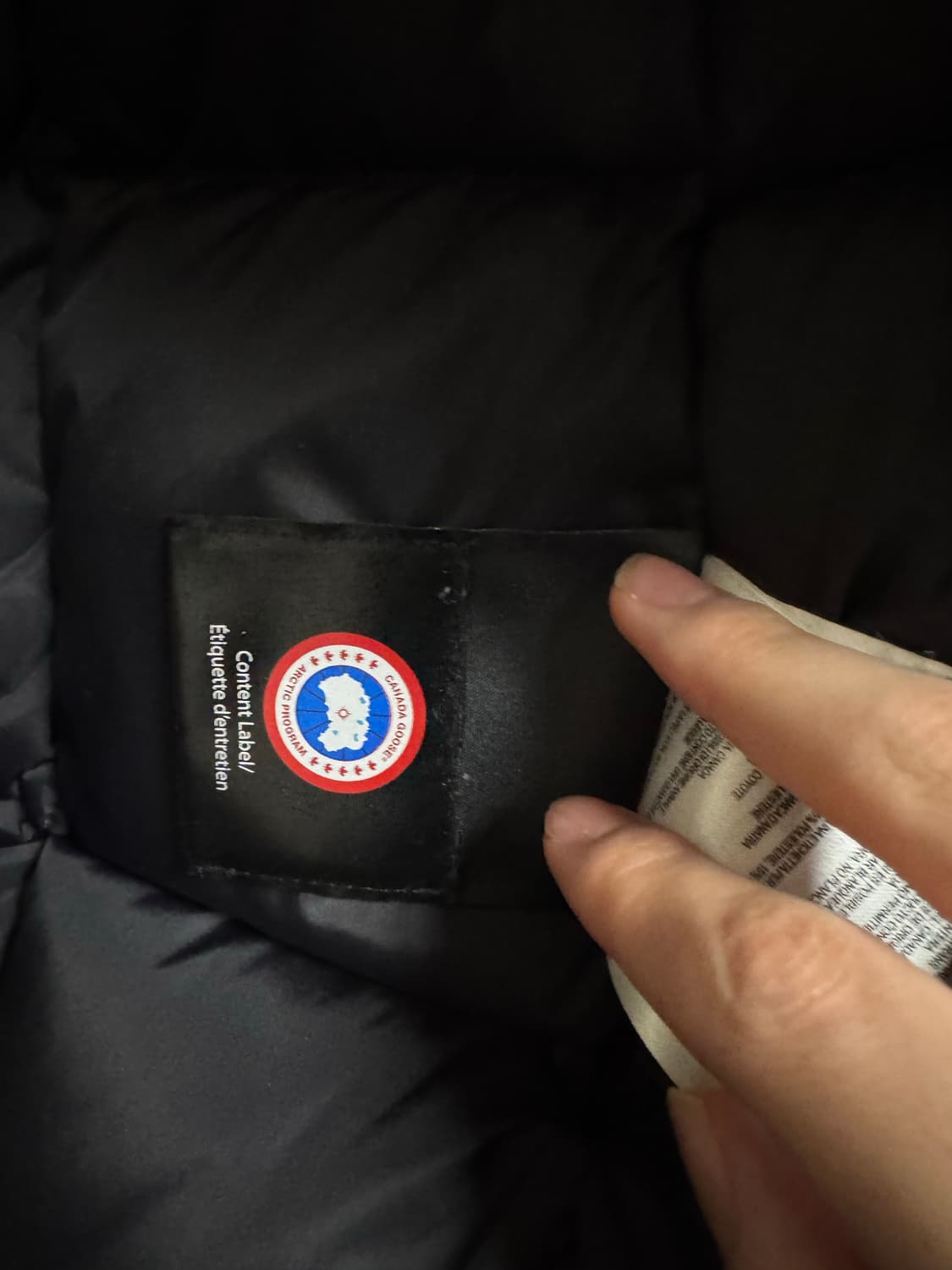 캐나다구스 빅토리아 패딩xs 그래파이트색상 상품이미지6