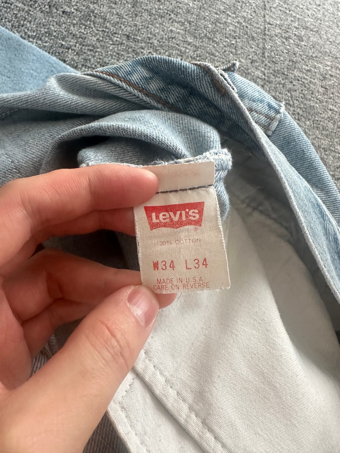 [32] 90s USA 501 리바이스 빈티지 상품이미지6