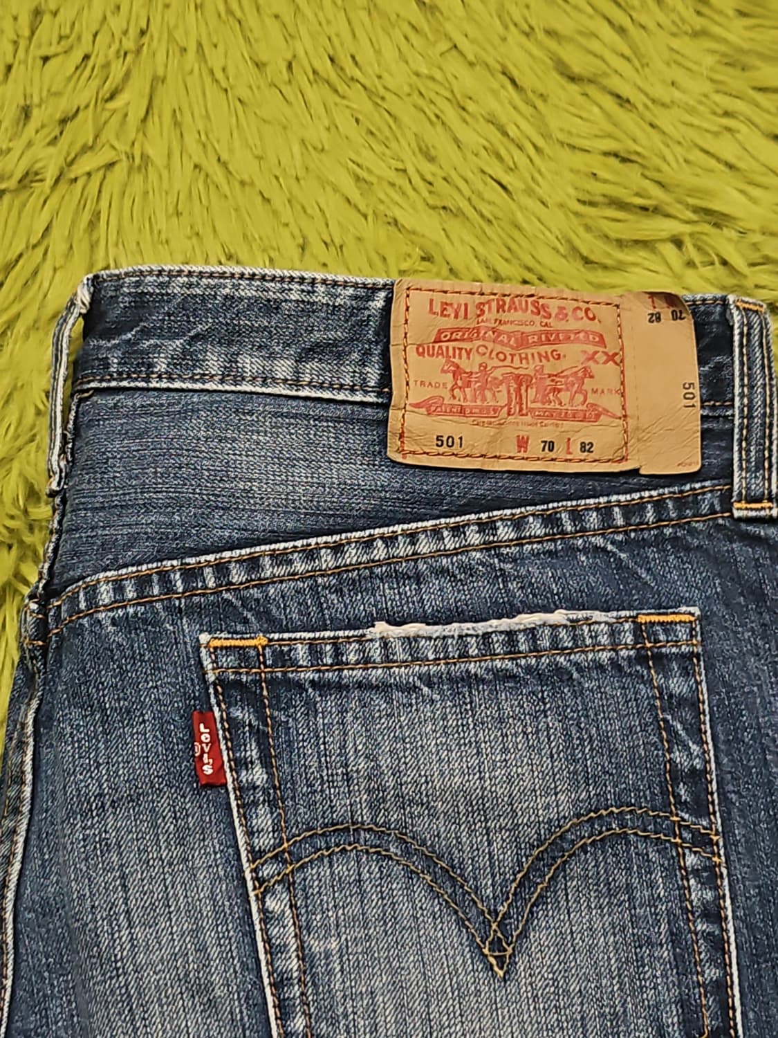 리바이스 501 레귤러 빈티지 스트레이트 진 상품이미지2