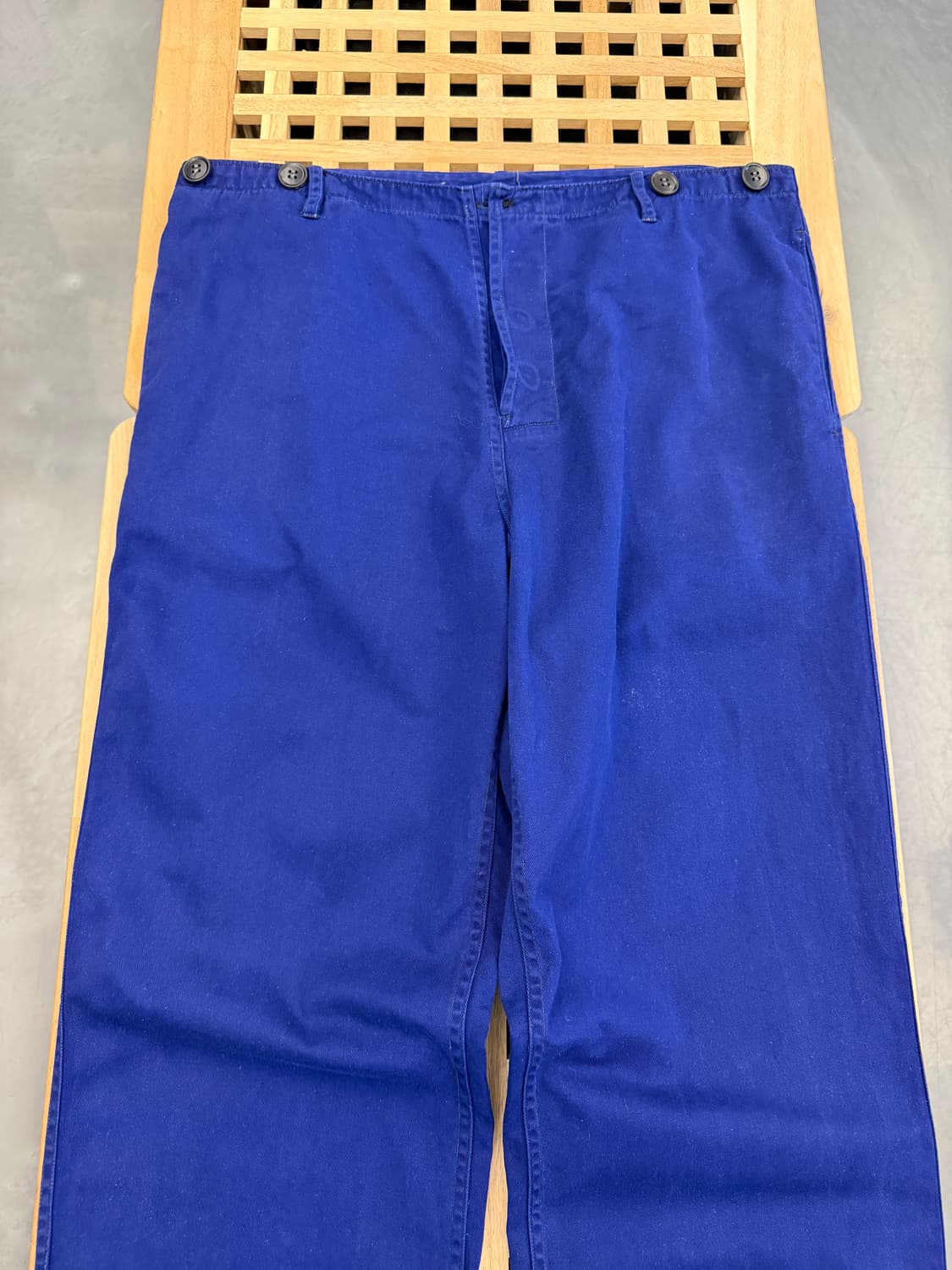 1970s FRIENDSHIP FADED NAVY 빈티지 프렌치워크팬츠 상품이미지3