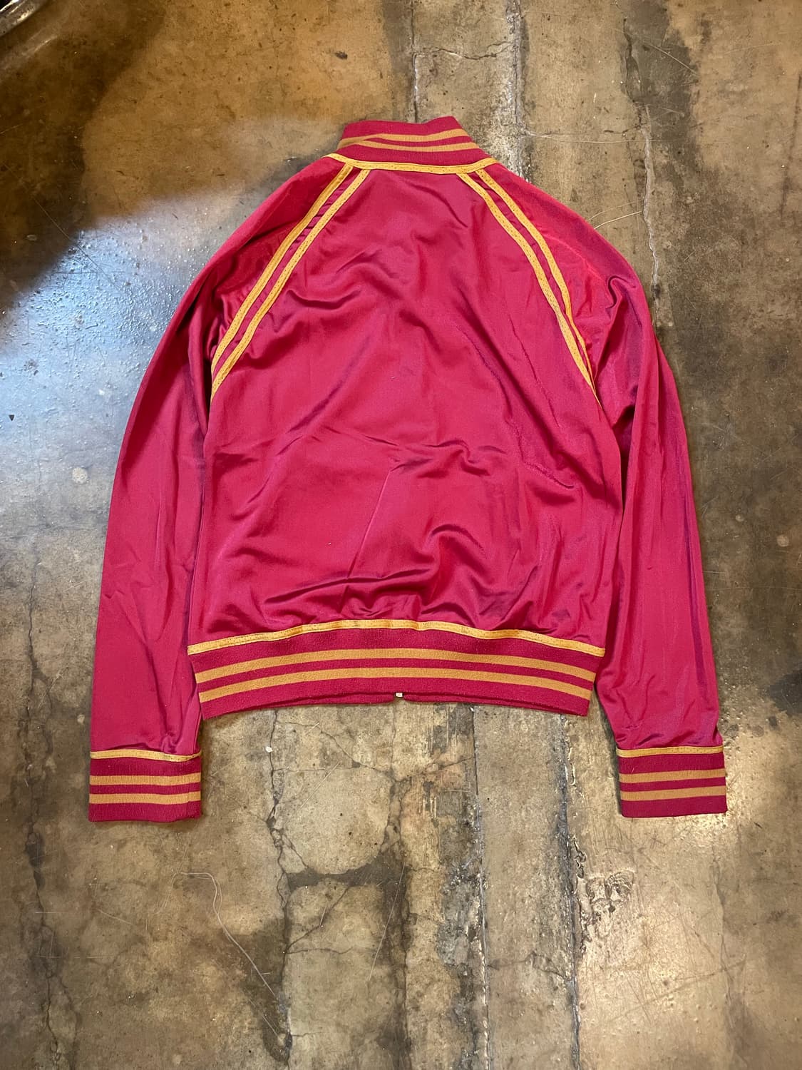 돌체앤가바나 프린팅 크롭 트랙탑 자켓 버건디 상품이미지6