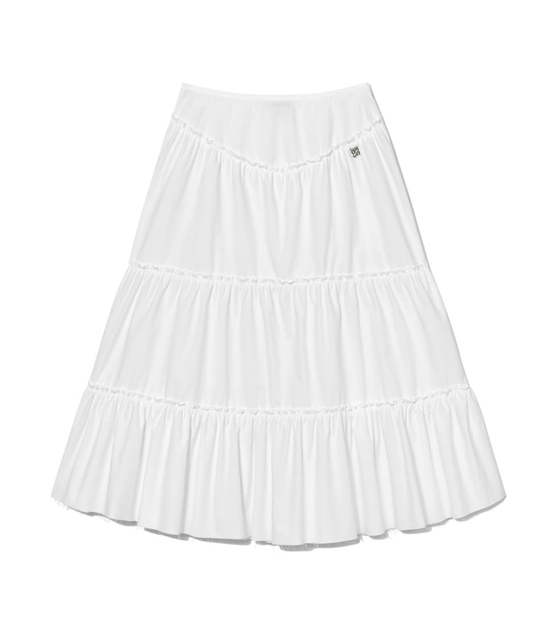 글로니(glowny) RODEO TIERED 로데오 러플 스커트 치마 상품이미지1