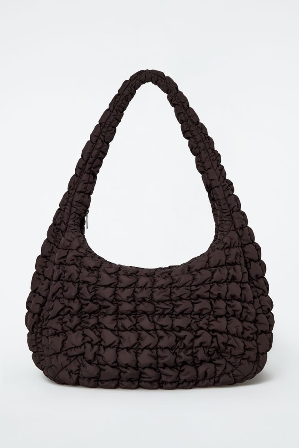 (제니 구름백)COS 퀼티드 숄더백 브라운 상품이미지4