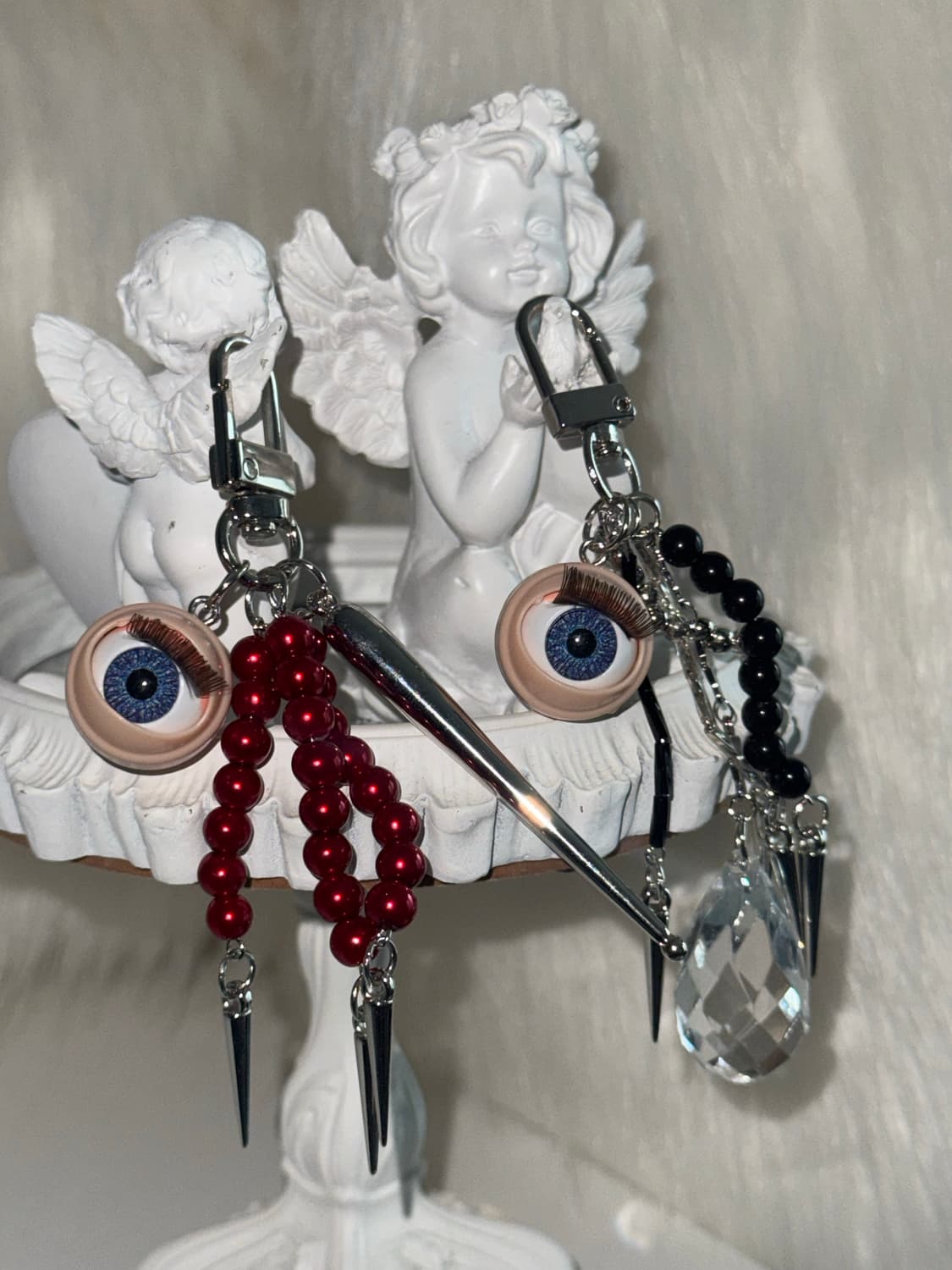 punky eye keyring red 상품이미지8