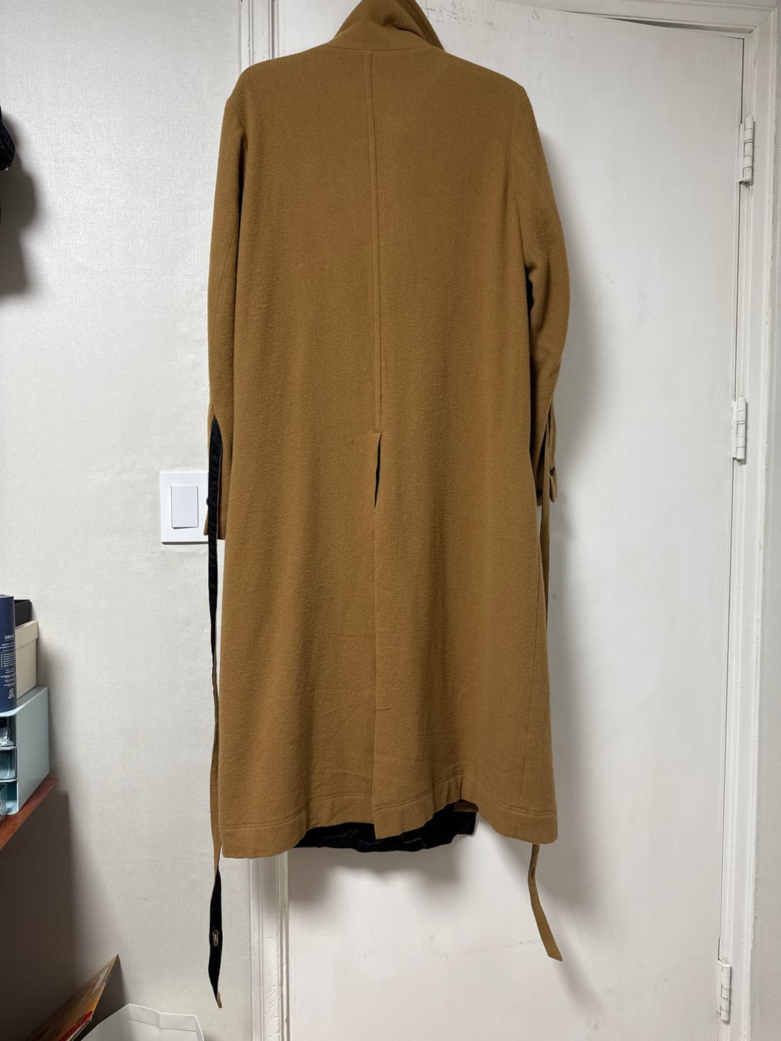 Bed J.W. Ford  2017 FW 더블 브레스트 넥커프  롱 코트 상품이미지4