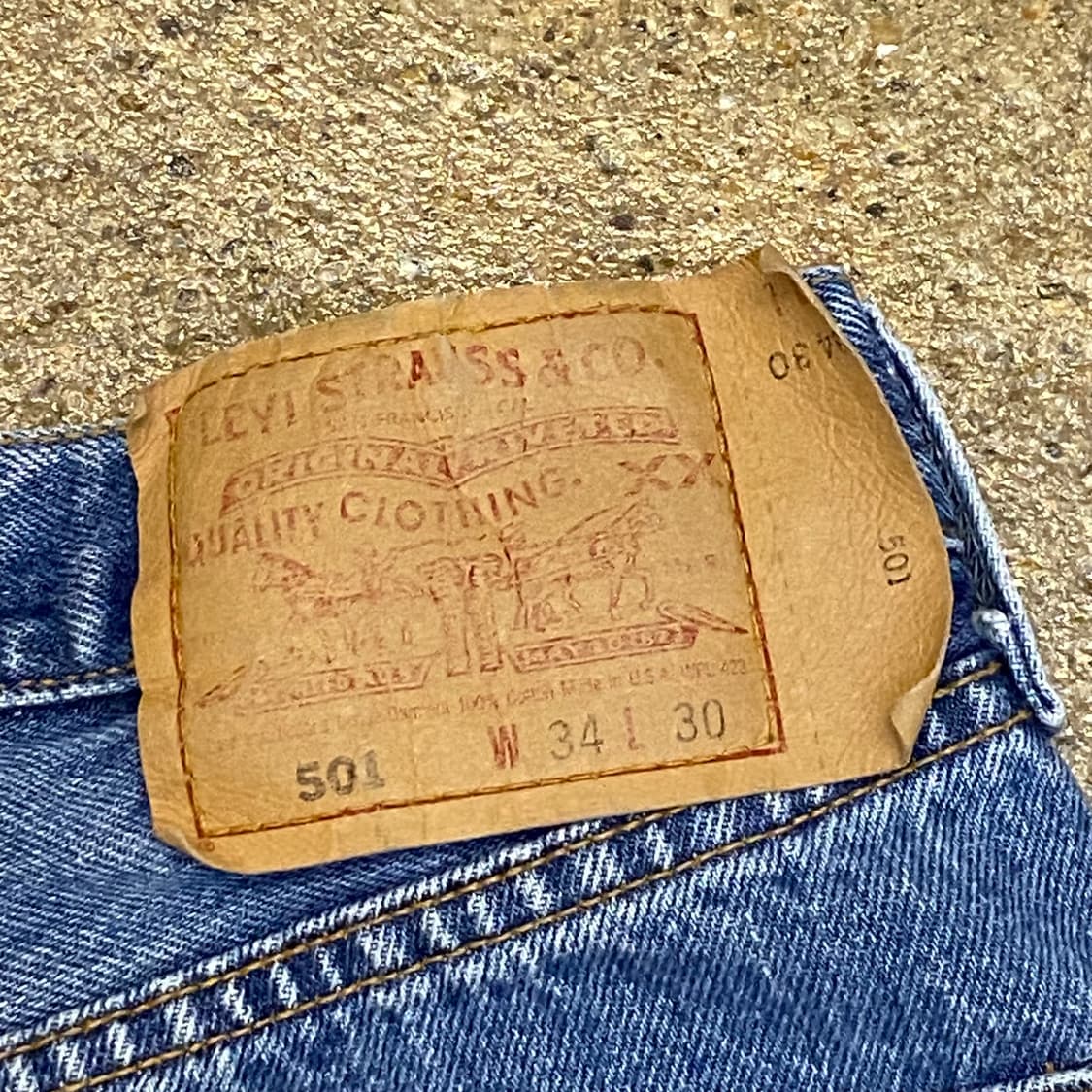 미국 빈티지 리바이스 501 청바지 상품이미지6