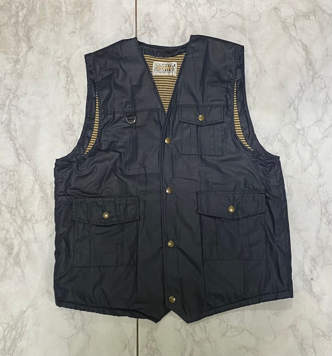 빈티지 누빔 베스트 조끼 사이즈 105 상품이미지1