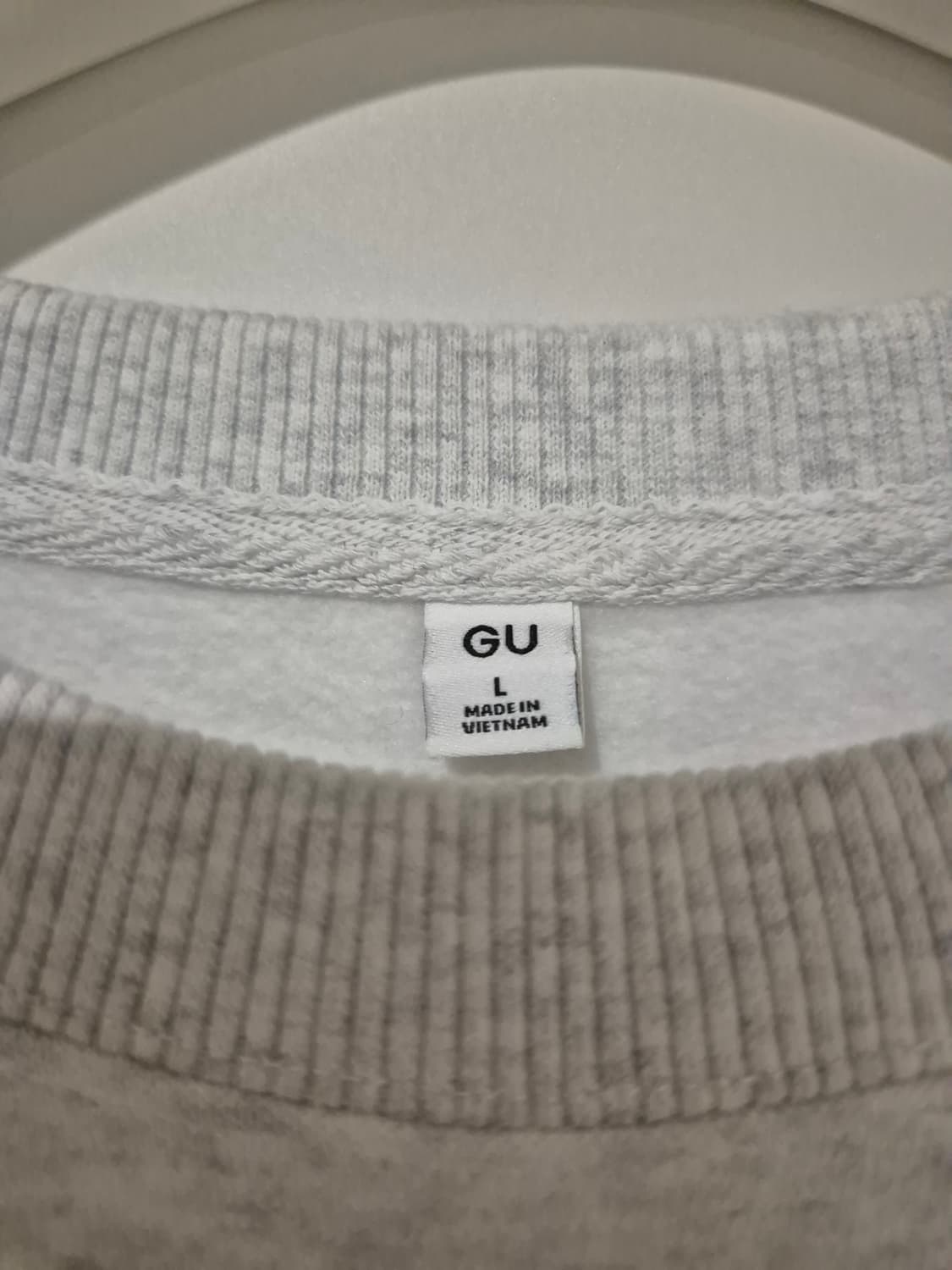[유니클로] GU 헤비웨이트 스웨트셔츠 L 상품이미지3