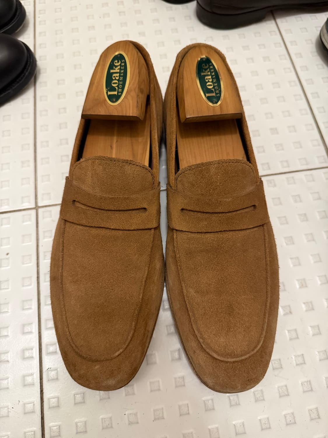 빈티지 발리 스웨이드 로퍼 255-260 사이즈감 상품이미지1