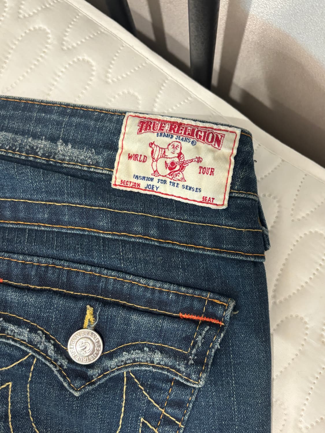 트루릴리전 Joey 부츠컷 데님 27 made in USA 상품이미지3