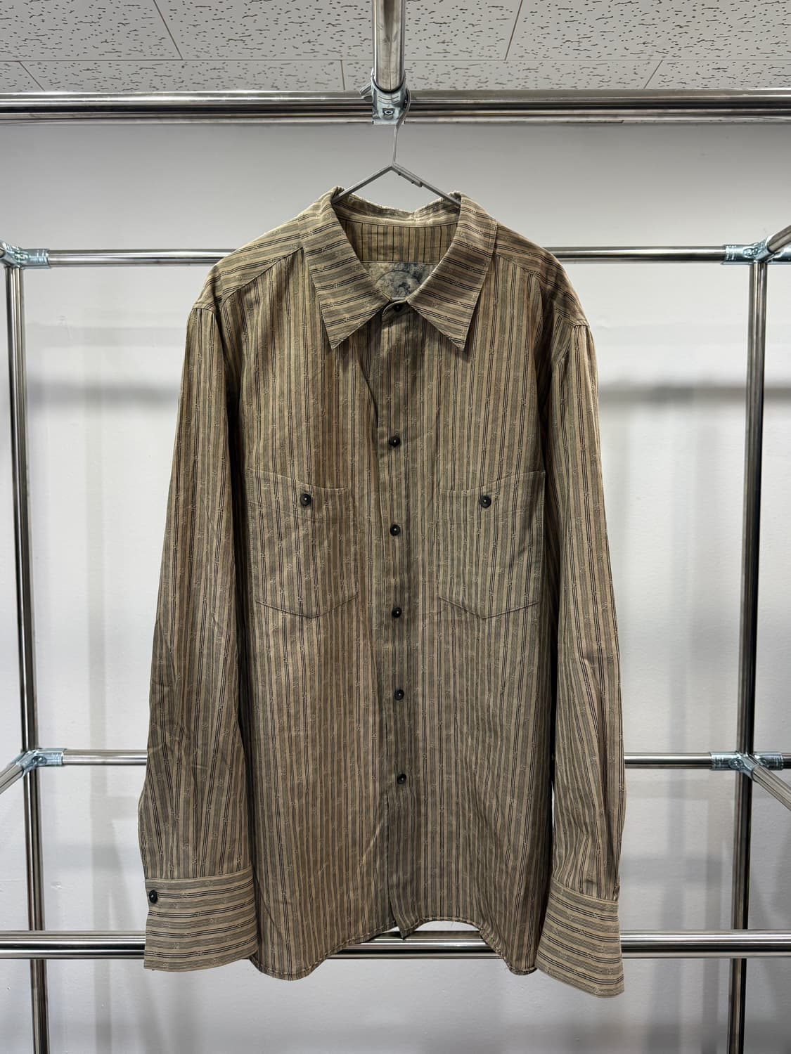 Ziggy Chen — Classic Stripe Shirt 상품이미지1