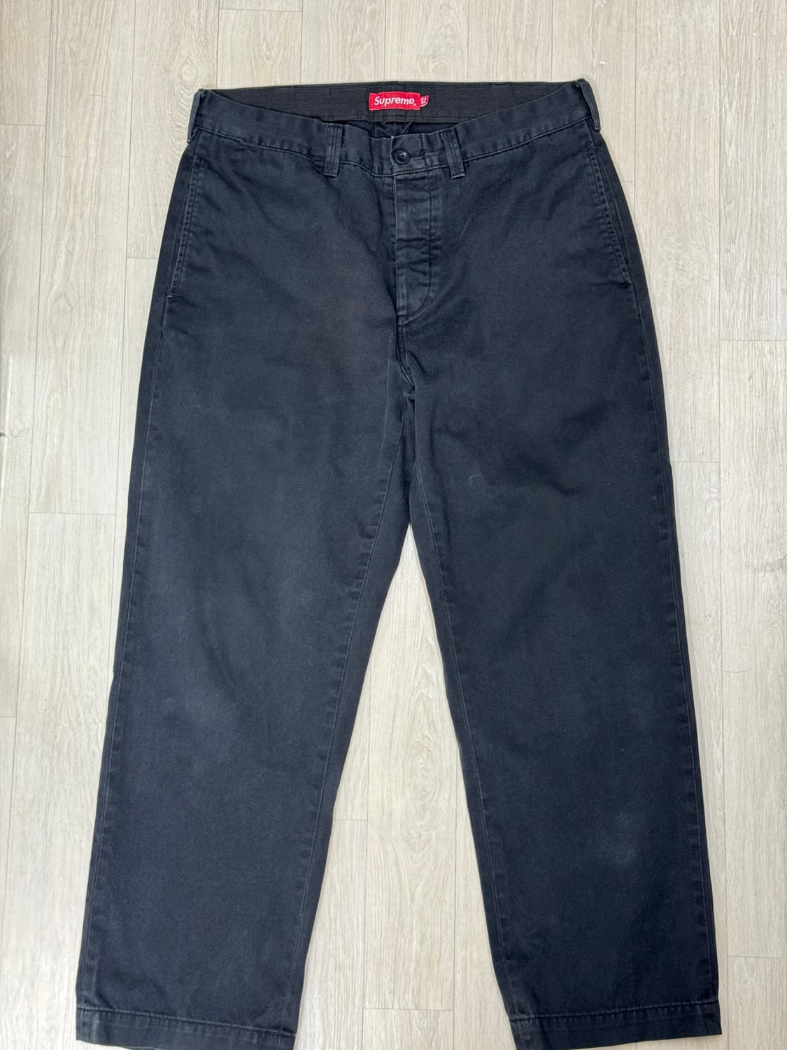 [32] 슈프림 핀업걸 치노팬츠 차콜블랙 상품이미지4
