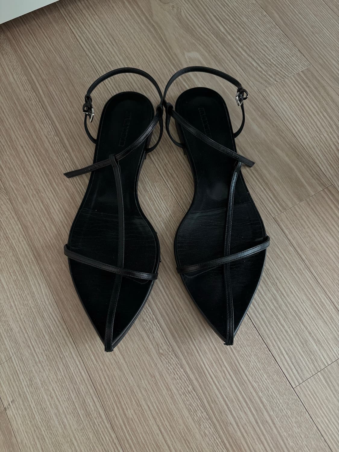 Jil sander 질샌더 샌들 블랙 상품이미지3