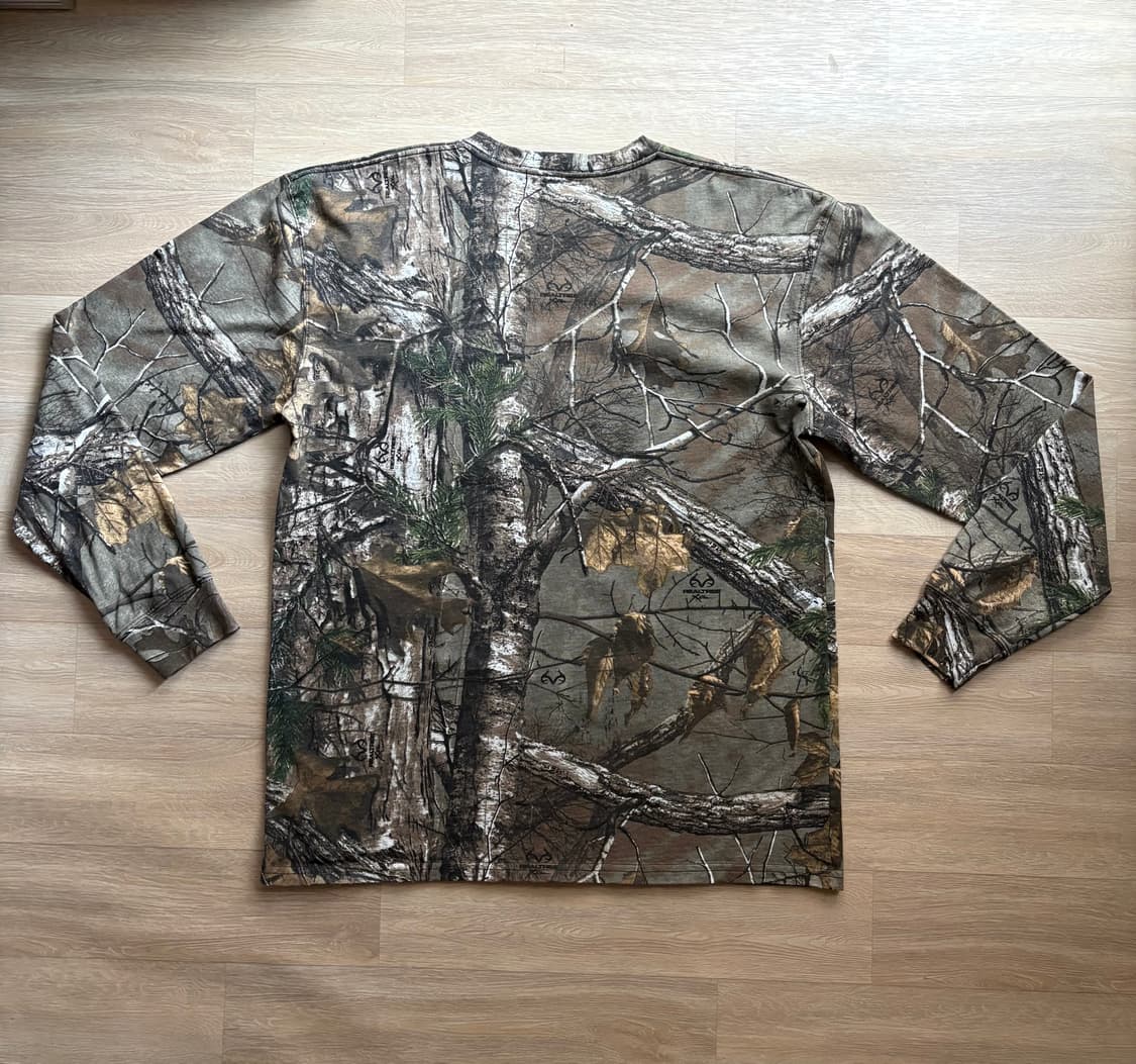 (XL) realtree 리얼트리 빈티지 긴팔 티셔츠 롱슬리브 카모 상품이미지5