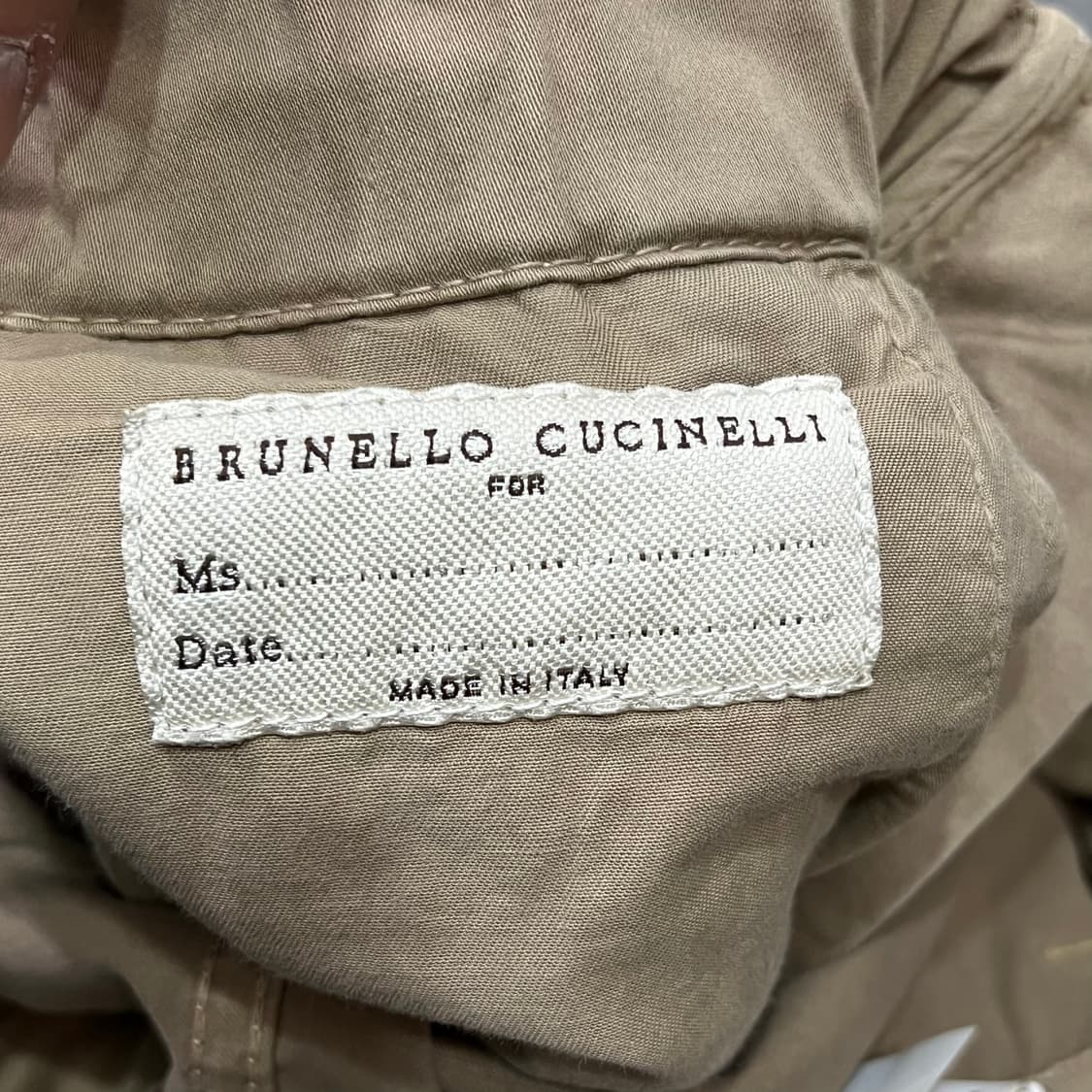  브루넬로쿠치넬리 밴딩 절개 팬츠 y14473 상품이미지7