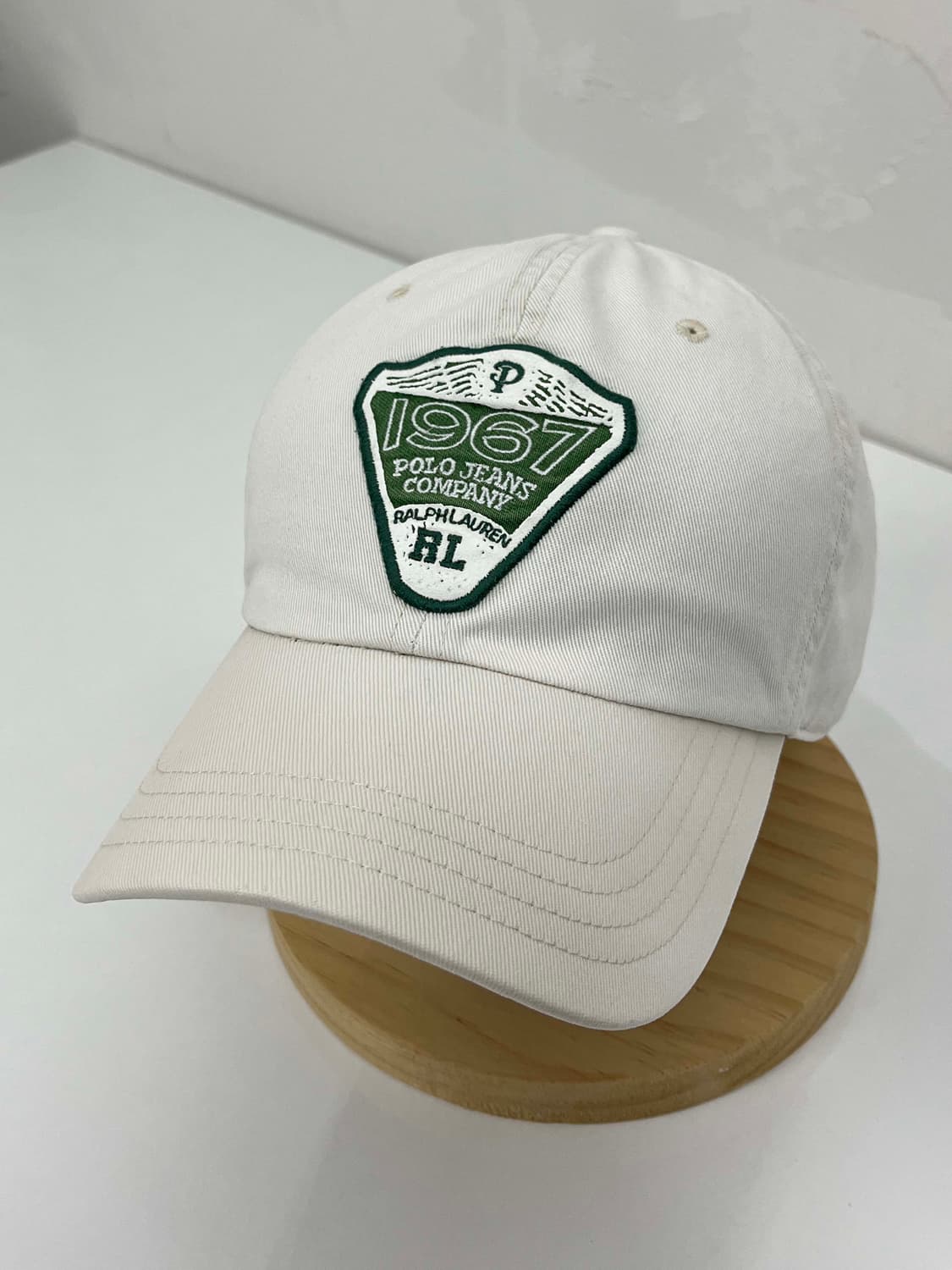 폴로 랄프로렌 p wing 쉴드 화이트 볼캡 모자 상품이미지4