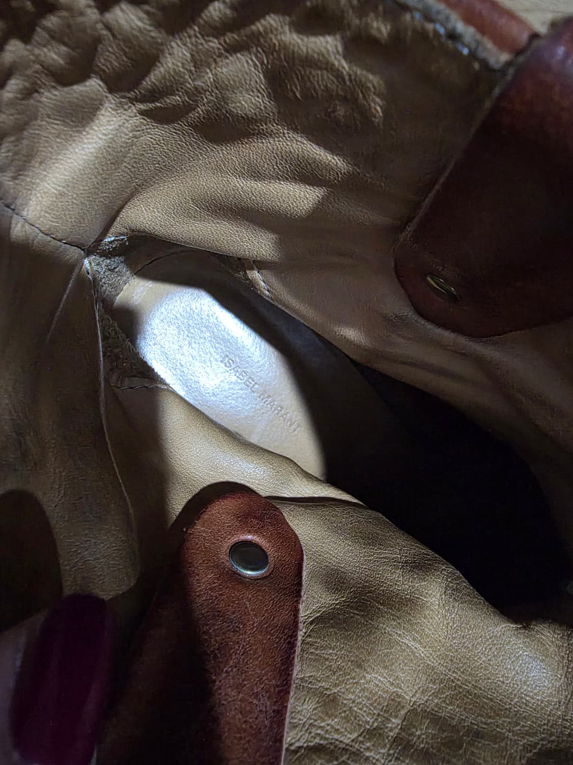 이자벨마랑 caleen 클러스터 브라운 스터드 장식 웨스턴 부츠 39 상품이미지10