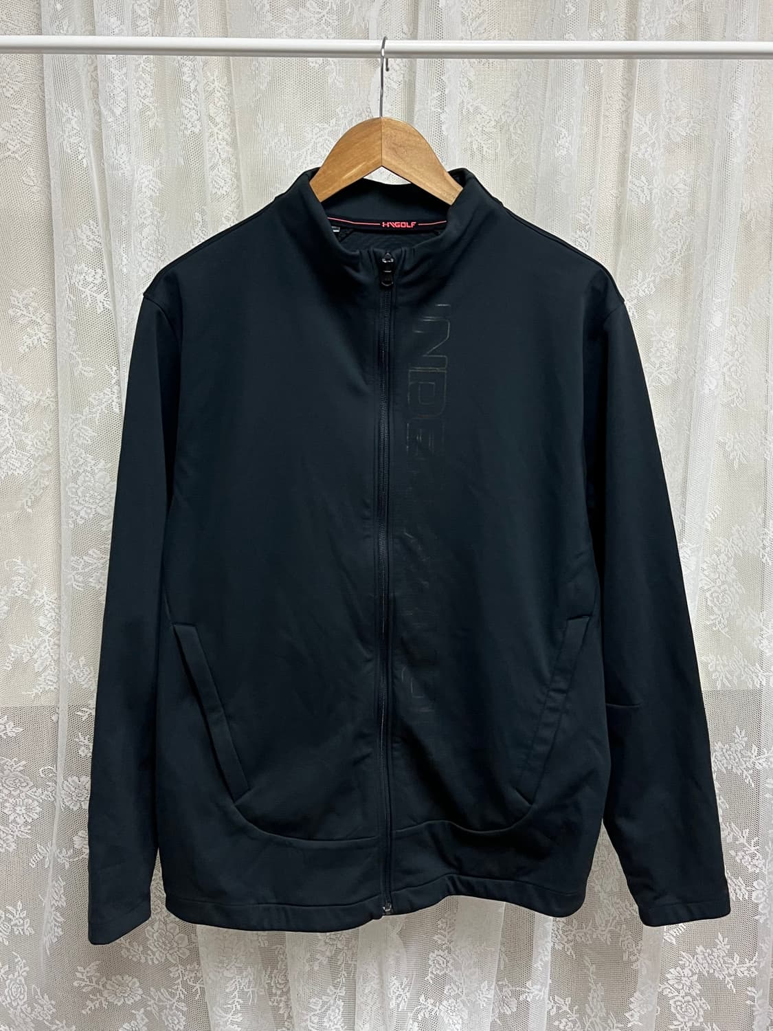 XL) 언더아머 콜드기어 기능성 집업 자켓 블랙 상품이미지1